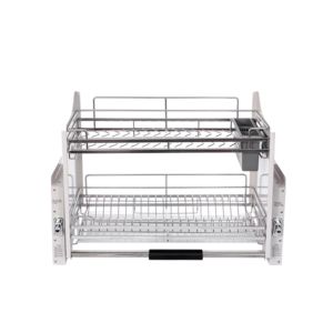 High Quality Modern Pull Down Kitchen <b>Cabinet</b> Storage Shelves Elevator Lifting Pull 201 304ss Basket Kitchen High Pantry up Bask - Product Image 2