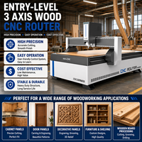Machine de fraisage CNC 2x4 de qualité supérieure, machine de fraisage CNC robuste pour le travail du bois, usine de meubles sur mesure