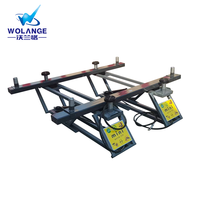 Cric de levage de voiture mini-hauteur 570 mm certifié CE, 2800 kg, hydraulique portable, service rapide, mini-machine de levage de voiture à ciseaux
