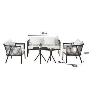 Canapé <span class=keywords><strong>de</strong></span> <span class=keywords><strong>jardin</strong></span> confortable pour patio, mobilier <span class=keywords><strong>de</strong></span> <span class=keywords><strong>salon</strong></span> extérieur - Product Image 3