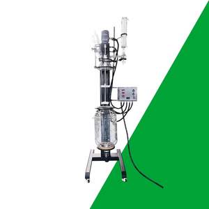 Reactor químico efectivo de reactor de vidrio de doble capa de 10L para reacción térmica - Product Image 4