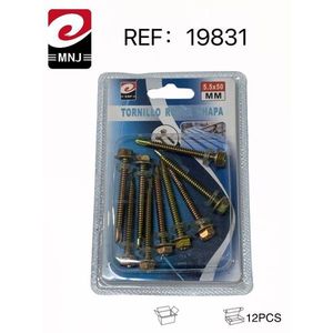 Nuovo Fissaggio Automatico Impermeabile e Clip Tornillo Rosca Chapita 5.5*50MM con Design a Coda di Cigno - Product Image 1