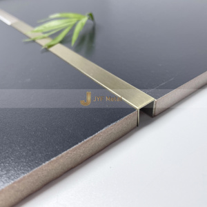 Perfil de Acero Inoxidable en Forma de U para Bordes de Azulejos, Personalizado de Fábrica, para Decoración de Pisos de Apartamentos, Resistente al Agua y Duradero - Product Image 2