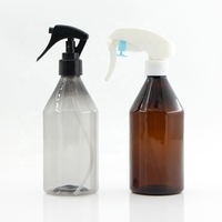 Bouteille pulvérisateur vide en plastique PET de 300 ml, flacon pulvérisateur rechargeable pour emballage de liquides cosmétiques et de nettoyants