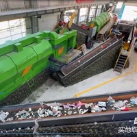 Lini Pengolahan Pra-Pengolahan Sampah Lengkap Mesin Pabrik Daur Ulang Pemilahan Sampah Kota