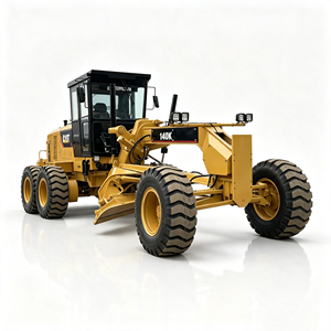 รถเกรดเดอร์ Caterpillar 140k รุ่นใหม่ล่าสุด สภาพดี พร้อมปั๊ม เกียร์บ็อกซ์ รถเกรดเดอร์มือสอง Cat140h - Product Image 1
