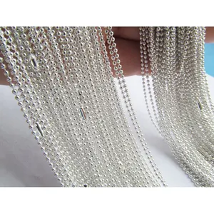 Low Moq Cheap Price Ball Link Chain Necklace & Bracelet Connector