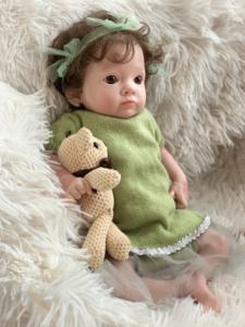 Muñeca Étnica Realista <span class=keywords><strong>de</strong></span> 20 Pulgadas, Puede Beber y Orinar, Muñecas <span class=keywords><strong>de</strong></span> <span class=keywords><strong>Silicona</strong></span> Reborn en Venta - Product Image 4