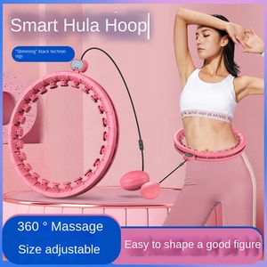 Aro de <span class=keywords><strong>Hula</strong></span> Inteligente Desmontable de 24 Segmentos, Aro de <span class=keywords><strong>Hula</strong></span> con Peso Inteligente para Ejercicios de Cintura - Product Image 4