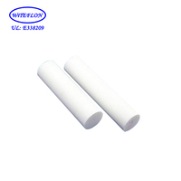 Varillas de plástico PTFE de alta calidad Aisladores eléctricos extruidos Barra redonda Varillas de plástico PTFE