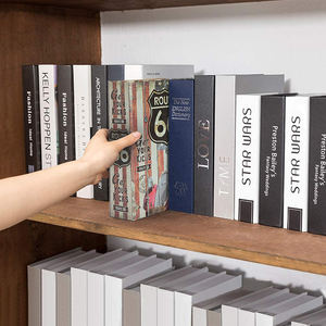 Hucha Metálica Personalizada en Forma de Mini Libro con Cerradura, Compartimento Secreto Oculto, Caja Interior de Hierro, OEM de Alta Calidad - Product Image 2