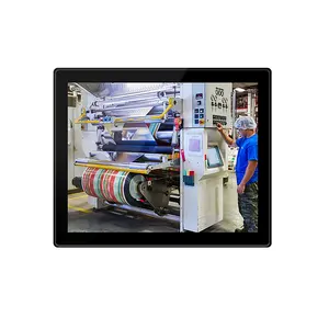 10.1 Inch Aluminum Touch Screen Monitor Android Debian HMI Embedded Indsutrial Control Panel PC