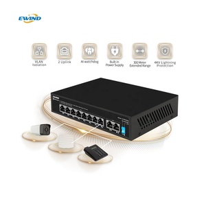 Switch <span class=keywords><strong>POE</strong></span> de 8 portas AI Watchdog não gerenciado com suporte a <span class=keywords><strong>Poe</strong></span> - Product Image 5