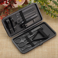 Kit professionnel de soins des ongles en acier inoxydable 16 pièces pour hommes et femmes, ensemble de manucure et pédicure avec boîte de luxe en cadeau