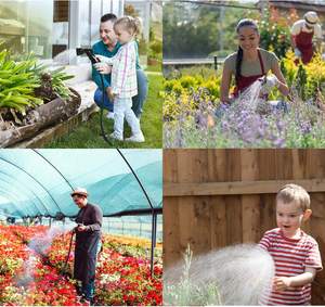 Manguera mágica Flexible de riego <span class=keywords><strong>extensible</strong></span> personalizada, manguera duradera de látex de 3 capas de alta presión <span class=keywords><strong>para</strong></span> riego y lavado de jardín - Product Image 5