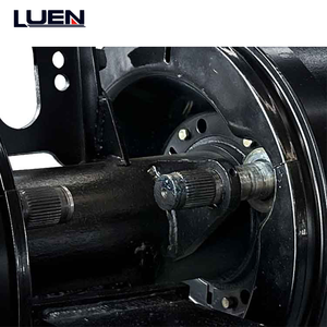 Suspension à bogies rigides robustes, 2 essieux, équipement de roulement en acier haute résistance pour semi-<span class=keywords><strong>remorque</strong></span> surbaissée - Product Image 3