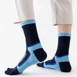 Bán Buôn Người Đàn Ông Ngoài Trời Thả Năm Ngón Tay Thể Thao Vớ <span class=keywords><strong>Cotton</strong></span> Chống Trượt Đi Bộ Đường Dài Ống Vớ Chia Ngón Chân 5 Ngón Chân - Product Image 4