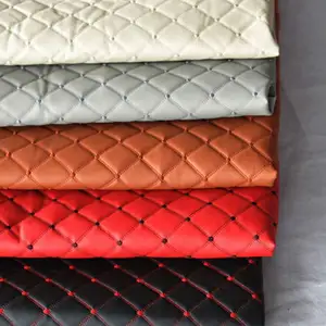 Tela de polipiel para sofá, tejido de polipiel suave y suave con estampado bordado, ideal para tapicería, bajo pedido
