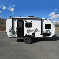 Offre Spéciale de luxe camping-car RV remorque hors route camping-car aventure en plein air camping remorque de voyage