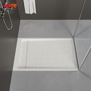 Base de <span class=keywords><strong>douche</strong></span> rectangulaire en <span class=keywords><strong>acrylique</strong></span> <span class=keywords><strong>à</strong></span> surface solide KKR Modern Hotel, <span class=keywords><strong>bac</strong></span> de <span class=keywords><strong>douche</strong></span> portable avec garantie de 5 ans - Product Image 1