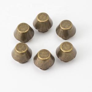 Горячая распродажа: Золотые заклепки с двойной головкой 12 мм, заклепки-ножки для сумок из античной латуни 8 мм, заклепки с двойной головкой 9 мм для сумок - Product Image 1