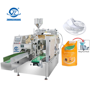 <span class=keywords><strong>Machine</strong></span> de remplissage automatique pour sac doy bec verseur pochette scellant les machines de remplissage <span class=keywords><strong>liquide</strong></span> détergent pour le corps gel douche Doypack - Product Image 1