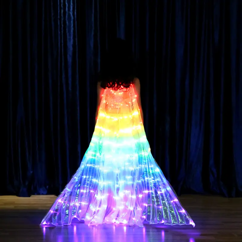 172 Leds Light Up Belly Dance Isis Wing For Kids BellyQueen
