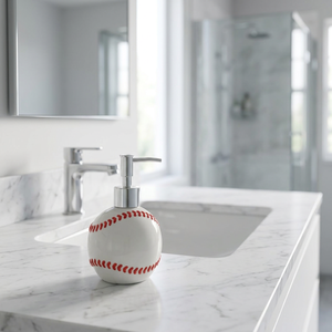 Dispensador <span class=keywords><strong>de</strong></span> Jabón Líquido para Baño, Diseño Moderno <span class=keywords><strong>de</strong></span> Béisbol, Personalizable, Botella Dispensadora <span class=keywords><strong>de</strong></span> <span class=keywords><strong>Espuma</strong></span> <span class=keywords><strong>de</strong></span> Jabón para Manos - Product Image 4