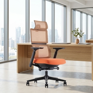 <span class=keywords><strong>Sedia</strong></span> da Ufficio Direzionale Ergonomica Moderna con Schienale Alto in Tessuto Mesh, <span class=keywords><strong>Altezza</strong></span> Regolabile e Rotazione, Prezzo di Fabbrica - Product Image 1