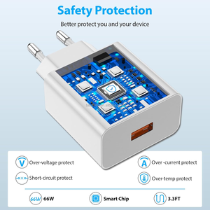 Pour <span class=keywords><strong>Huawei</strong></span> SuperCharge 66W USB chargeur rapide EU Plug 66W USB adaptateur secteur <span class=keywords><strong>Huawei</strong></span> Mate 40 <span class=keywords><strong>Pro</strong></span> Mate30 40 P40 <span class=keywords><strong>Pro</strong></span> Nova8 Se <span class=keywords><strong>P30</strong></span> - Product Image 3