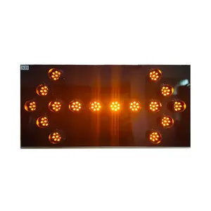 IP65 Aluminum Flashing Light Solar Guide Board Warning Light