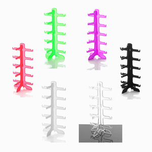 Promotional 5 Layer Clear display stand for sunglasses, Acrylic glasses display stand Bracket Holder