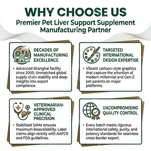 <span class=keywords><strong>Compresse</strong></span> Premium per il Supporto del Fegato di Animali Domestici, Integratore SAMe e Cardo Mariano per Cani e Gatti, OEM Private Label - Product Image 5