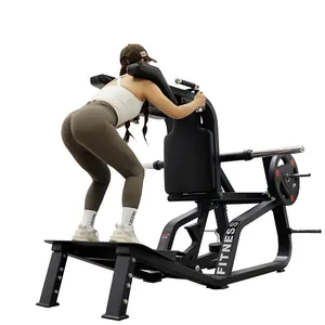 专业腿部压板加载机健身健身器材超级蹲坐商用平板加载黑客蹲坐