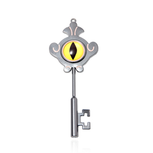 Intera vendita gufo casa Amity chiave magica a forma di ciondolo in metallo accessori Cosplay portachiavi - Product Image 1