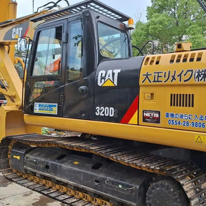 Máquina excavadora Caterpillar 320D2 usada de alta eficiencia 20ton Komatsu marca japonesa Caterpillar 320D2 a la venta en China - Product Image 1