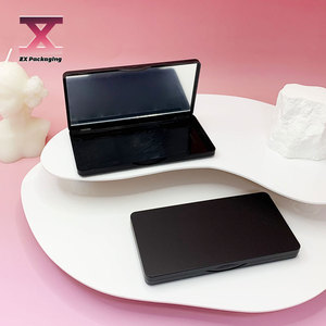 Ombre à paupières rectangulaire et fard à joues boîtes vides miroir plastique haute <span class=keywords><strong>CD</strong></span> sous-emballage stockage cosmétique emballage matériel en gros - Product Image 1