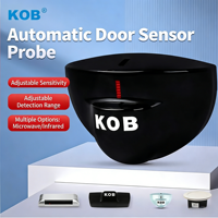 Détecteur de porte automatique en plastique KOB, sonde de détection de porte coulissante électrique, radar infrarouge anti-pincement, installation facile