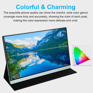 Monitor portátil ultrafino IPS de 17,3 pulgadas y 1080P con dispositivos capacitivos para Xbox Switch Mini <span class=keywords><strong>PC</strong></span> Laptop para juegos PS4 PS5 - Product Image 2