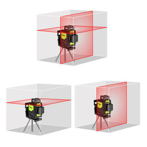 <span class=keywords><strong>Huepar</strong></span> 902CR-nivelación 360 grados la línea roja rayo <span class=keywords><strong>láser</strong></span> <span class=keywords><strong>nivel</strong></span> 8 líneas de al aire libre Modo de pulso de 3D <span class=keywords><strong>nivel</strong></span> <span class=keywords><strong>láser</strong></span> - Product Image 4