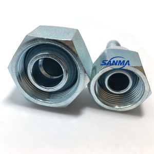 Adaptateurs hydrauliques forgés en acier inoxydable de haute qualité JIC mâle pour haute pression - Product Image 6