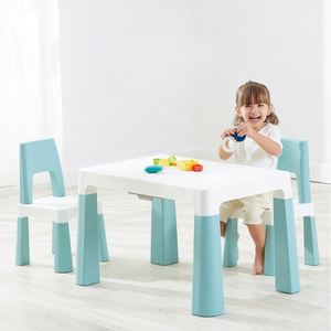 ชุดโต๊ะและเก้าอี้พลาสติกสำหรับ<span class=keywords><strong>เด็ก</strong></span>อนุบาล ดีไซน์ทันสมัยและเรียบง่าย ใช้ในบ้าน <span class=keywords><strong>โต๊ะ</strong></span>ของเล่นสำหรับเด็กเรียนรู้และวาดภาพ - Product Image 5