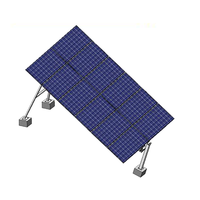 Sistema de seguimiento de panel solar de poste único Controlador de seguimiento solar Rastreador solar de un solo eje