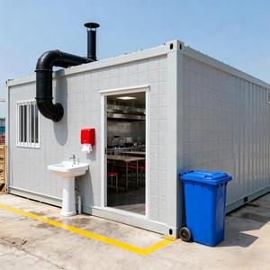 Nhà container 20ft tiêu chuẩn-6m x 2.4m x 2.9m, cách nhiệt, bao gồm cửa sổ và cửa ra vào - Product Image 3