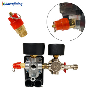 Directo de Fábrica: Interruptor de Presión Cuadrado de Cuatro Orificios para Compresor de Aire, Regulador y Conjunto de Salida de Cuatro Orificios - Product Image 5