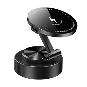 360° Adjustable Magnetic Car Phone Holder Pocket Size Foldable Car Cell Phone Holders Magnetic Suction Cup Phone Mount <b>Rack</b> - Product Image 4