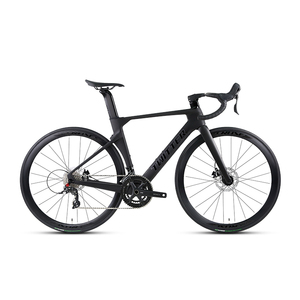 Bicicletta da Corsa R10 T800 in Fibra di Carbonio ad Alto Modulo, 24 Velocità, Freni a Disco Idraulici, Cerchi da 38mm, Ruote in Alluminio 700c - Product Image 1