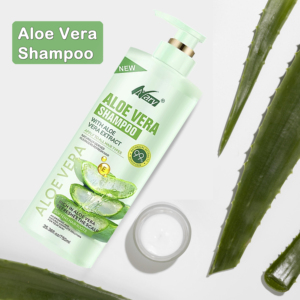 Venta al por mayor de champú de Aloe Vera orgánico personalizado 750ml hierbas naturales cuidado del cabello saludable reparación <span class=keywords><strong>hidratante</strong></span> pérdida de cabello suave <span class=keywords><strong>hidratante</strong></span> - Product Image 4