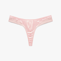 Sous-vêtements élégants pour tous les jours, 100% soie de mûrier, sans couture, coupe haute, strings, bikinis, culottes pour femmes