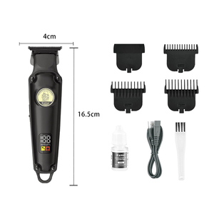 Kemei Km-2371 Cortadora <span class=keywords><strong>de</strong></span> <span class=keywords><strong>Pelo</strong></span> <span class=keywords><strong>Profesional</strong></span> Inalámbrica <span class=keywords><strong>de</strong></span> 1200mAh, Recortadora Eléctrica con Pantalla LCD USB, Máquina para <span class=keywords><strong>Cortar</strong></span> <span class=keywords><strong>Barba</strong></span> OEM - Product Image 5